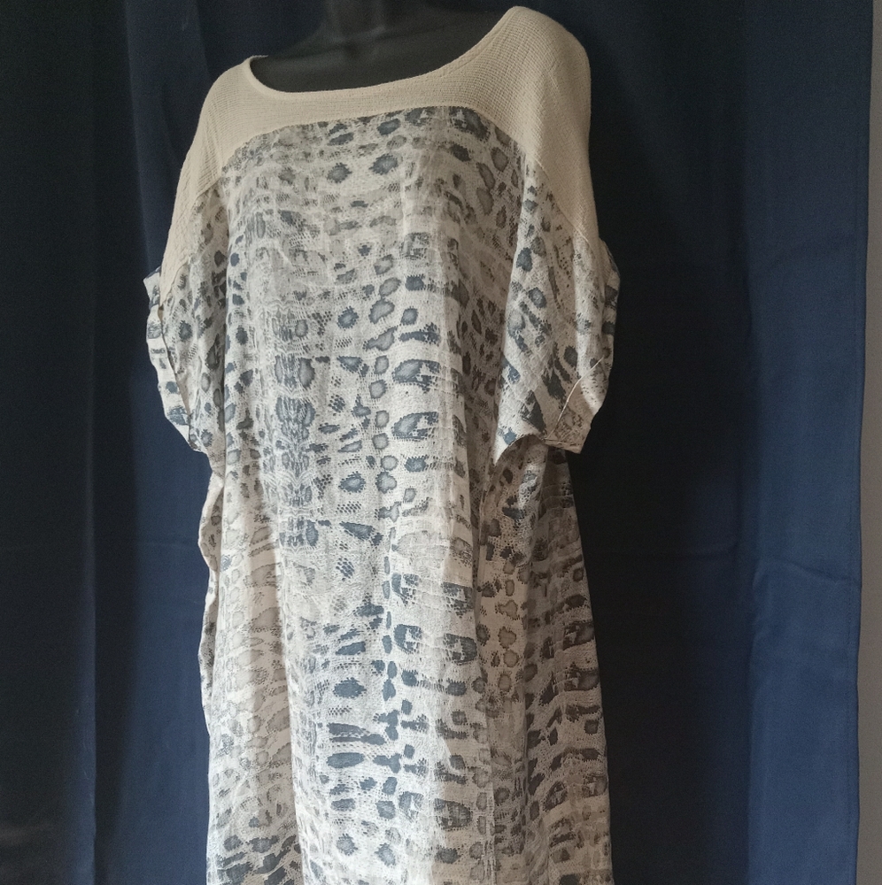 Lungo L'Arno Linen Tunic Dress